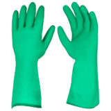 Flocklined Nitrile Chemical Resistant Gloves