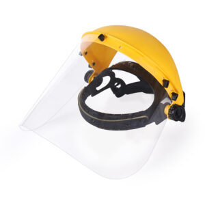Safety Headgear with Face Shield Yellow